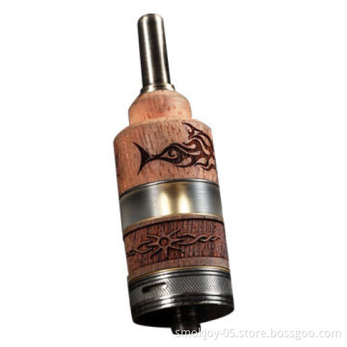 Smokjoy cool wooden adjustable airflow n fire LA3 atomizer